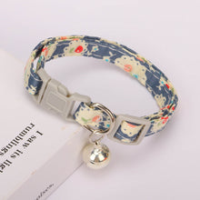 Load image into Gallery viewer, Flower Pet Collar Adjustable Cherry Printed Cat Collar Necklace Cute Pet Cat Dog Pendant Safety Collar Four Seasons General Pets Supplies
