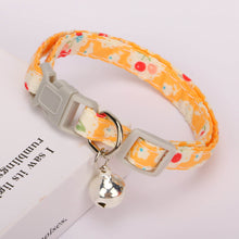 Load image into Gallery viewer, Flower Pet Collar Adjustable Cherry Printed Cat Collar Necklace Cute Pet Cat Dog Pendant Safety Collar Four Seasons General Pets Supplies
