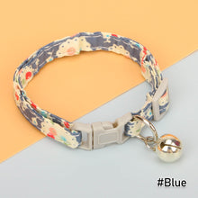 Load image into Gallery viewer, Flower Pet Collar Adjustable Cherry Printed Cat Collar Necklace Cute Pet Cat Dog Pendant Safety Collar Four Seasons General Pets Supplies
