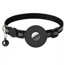 Load image into Gallery viewer, Adjustable Pet Collar Airtag Collar Anti-lost Reflective Nylon Cat Collar With Airtag Case Puppy Necklace Collar with Bell
