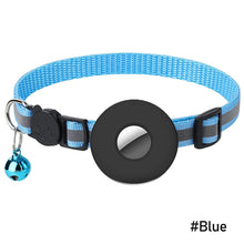 Load image into Gallery viewer, Adjustable Pet Collar Airtag Collar Anti-lost Reflective Nylon Cat Collar With Airtag Case Puppy Necklace Collar with Bell
