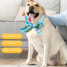 Load image into Gallery viewer, Summer Pet Cooling Ice Scarf Cool Ice Towel Heatstroke Dogs Cats Ice Scarf Collar Cooling Adjustable Cat Collar Bib Dog Supplies
