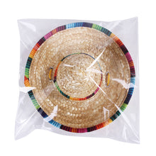 Load image into Gallery viewer, Mexican Style Pet Supplies Mini Pet Dogs Straw Hat Sun Hat Beach Party Straw Hats for Cats Dogs Funny Accessories
