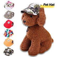 Load image into Gallery viewer, Cute Pet Dog Cat Puppy Hat Baseball Visor Hat Puppy Grooming Dress Up Hat Peaked Cap Sunbonnet Outdoor Topee
