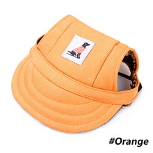 Load image into Gallery viewer, Cute Pet Dog Cat Puppy Hat Baseball Visor Hat Puppy Grooming Dress Up Hat Peaked Cap Sunbonnet Outdoor Topee
