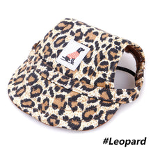 Load image into Gallery viewer, Cute Pet Dog Cat Puppy Hat Baseball Visor Hat Puppy Grooming Dress Up Hat Peaked Cap Sunbonnet Outdoor Topee
