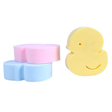 Load image into Gallery viewer, Super Soft Baby Bath Sponge Body Shower Exfoliating Cleaning Brush Washing Strong Water Absorption Cleaning Tools Multifunction
