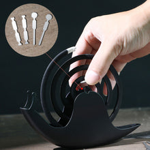 Load image into Gallery viewer, Nordic Snail Mosquito Coil Holder Retro Mosquito Coil Frame Insect Repellent Incense Rack Sandalwood Repellent Home Decoraction
