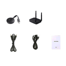 Load image into Gallery viewer, 50M Wireless VGA HDMI-compatible Video Transmitter Receiver Extender Display TV Dongle Aadapter For Monitor Projector Switch PC
