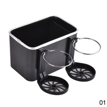 Load image into Gallery viewer, Car Storage Box Armrest Organizers Car Interior Stowing Tidying Accessories for Phone Tissue Multi-function Cup Drink Holder
