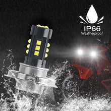 Load image into Gallery viewer, LED Motorcycle Headlight White High Low Beam Headlight Lamp Bulbs 12V Fog Light H4 BA20D P15D-H6 For Moto Scooter Tricycle
