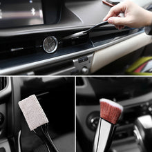 Load image into Gallery viewer, Car Interior Air Conditioner Outlet Cleaning Tool Dust Brush 2 In 1 Car Accessories Brush Washer Auto
