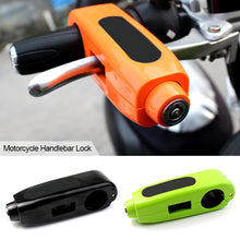 Load image into Gallery viewer, Motorcycle Grip Lock Accessories Throttle Handlebar Anti-theft Lock Durable Brake Lever Safety Scooter Lock
