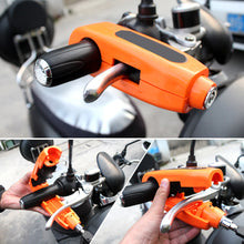 Load image into Gallery viewer, Motorcycle Grip Lock Accessories Throttle Handlebar Anti-theft Lock Durable Brake Lever Safety Scooter Lock
