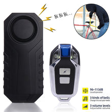 Load image into Gallery viewer, Motorcycle Bike Alarm Wireless Security Home System Scooter For Great Anti-Theft Bicycle USB Charging
