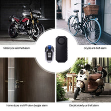 Load image into Gallery viewer, Motorcycle Bike Alarm Wireless Security Home System Scooter For Great Anti-Theft Bicycle USB Charging
