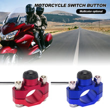 Load image into Gallery viewer, Universal 7/8" CNC Aluminum Motorcycle Stop Start Kill Switch Button Electric Power Bar Clamps
