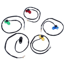 Load image into Gallery viewer, Universal 7/8" CNC Aluminum Motorcycle Stop Start Kill Switch Button Electric Power Bar Clamps
