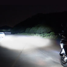 Load image into Gallery viewer, 120W Car Motorcycle Headlight LED Work Light Dual Color Hi/Low Beam Spotlight 3 Lens Flashing Fog Lamps 12V 24V White/Yellow
