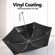 Load image into Gallery viewer, Mini Phone Size Pocket Umbrella Anti UV Portable Folding Umbrella Parasol Ultralight Foldable Candy Color Traveling Rain Gear
