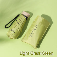 Load image into Gallery viewer, Mini Phone Size Pocket Umbrella Anti UV Portable Folding Umbrella Parasol Ultralight Foldable Candy Color Traveling Rain Gear
