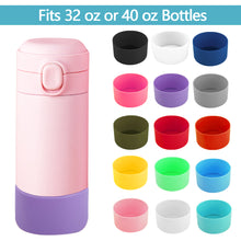 Load image into Gallery viewer, 1PC Anti-Slip Bottle Silicone Boot Sleeve Bottom Sleeve Cover For 32&amp;40oz Wide Mouth Water Bottle For Outdoor Camping Hiking
