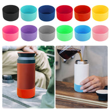 Load image into Gallery viewer, 1PC Anti-Slip Bottle Silicone Boot Sleeve Bottom Sleeve Cover For 32&amp;40oz Wide Mouth Water Bottle For Outdoor Camping Hiking
