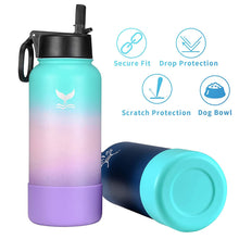Load image into Gallery viewer, 1PC Anti-Slip Bottle Silicone Boot Sleeve Bottom Sleeve Cover For 32&amp;40oz Wide Mouth Water Bottle For Outdoor Camping Hiking
