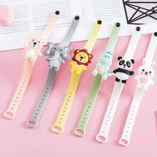 Load image into Gallery viewer, Mosquito Repellent Cartoon Children Bracelet Safe Non Toxic Mosquitoes Insect Repellent Watch Anti-Mosquito Band Long-last Protection
