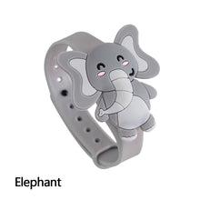 Load image into Gallery viewer, Mosquito Repellent Cartoon Children Bracelet Safe Non Toxic Mosquitoes Insect Repellent Watch Anti-Mosquito Band Long-last Protection
