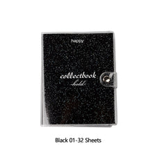 Load image into Gallery viewer, 32/64 Pockets Mini Photo Album Cartoon Card Binder Name Card Book Photocard Holder Plug-in Kpop Hollow Love 3/5 Inch
