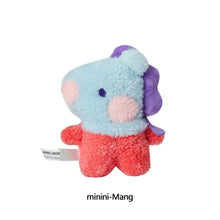 Load image into Gallery viewer, 12cm KPOP BT21 BTS Soft Plush Toy Plush Keychain Bag Pendant Key Ring Stuffed Toy Gift Tata Cooky Chimmy Koya Shooky Mang RJ
