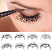 Load image into Gallery viewer, 3D Self-Adhesive False Eyelashes Waterproof Natural Look Reusable No Glue Eye Lash Makeup Tools False Eyelashes Set
