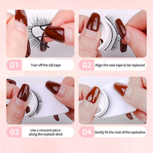Load image into Gallery viewer, 3D Self-Adhesive False Eyelashes Waterproof Natural Look Reusable No Glue Eye Lash Makeup Tools False Eyelashes Set
