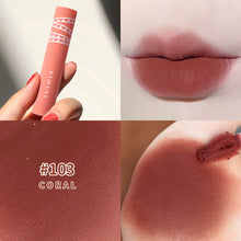Load image into Gallery viewer, Velvet Lip Glaze Mist Glaze Mud Moisturizing Lip Glaze Lip Gloss Lipstick Lips Makeup Cosmetic Non-stick Cup Women Beauty
