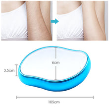 Load image into Gallery viewer, Creative Purple Crystal Epilator Glass Exfoliating Hair Removal Tool Portable Household Epilator Summer Hair Removal Device
