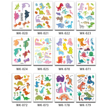Load image into Gallery viewer, Kids Temporary Tattoo Sticker Cool Dinosaur Cartoon Fake Tatoo Hand Foot Waterproof Tattoos Tatouage For Boy Children
