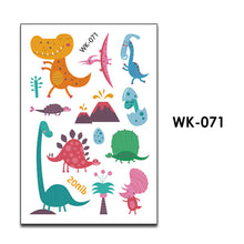 Load image into Gallery viewer, Kids Temporary Tattoo Sticker Cool Dinosaur Cartoon Fake Tatoo Hand Foot Waterproof Tattoos Tatouage For Boy Children
