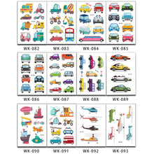 Load image into Gallery viewer, Tattoo Kids Various Cartoon Car Fake Tattoo Sticker Temporary Tattoos Waterproof Tatto Art Tatto Hand Arm For Child Boy
