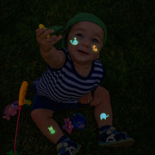 Load image into Gallery viewer, Children's Cartoon Animal Luminous Tattoo Stickers Face Stickers Cute Lion Waterproof Glowing Tattoo Stickers Boy Girls Tattoo
