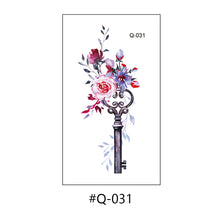 Load image into Gallery viewer, Literary Small Fresh Flower Creative Tattoo Stickers Arm Body Sexy Rose Waterproof Lasting Women Men Tattoo Stickers
