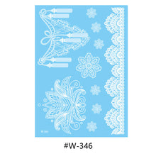 Load image into Gallery viewer, Hanna Lace Tattoo Stickers White Sexy White Women Sexy Body Arm Hawaii Waterproof Temporary Tattoo Lasting Tattoo Stickers

