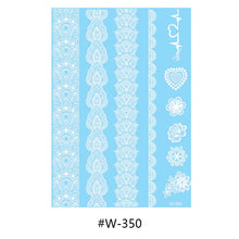Load image into Gallery viewer, Hanna Lace Tattoo Stickers White Sexy White Women Sexy Body Arm Hawaii Waterproof Temporary Tattoo Lasting Tattoo Stickers
