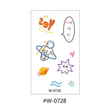 Load image into Gallery viewer, Cartoon Tattoo Stickers Temporary Disposable Flower Body Arm Abstract Tattoo Stickers Waterproof Women Tattoo Stickers
