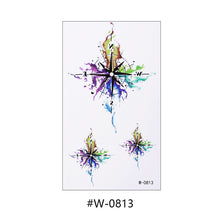 Load image into Gallery viewer, Cartoon Tattoo Stickers Temporary Disposable Flower Body Arm Abstract Tattoo Stickers Waterproof Women Tattoo Stickers
