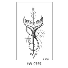 Load image into Gallery viewer, Cartoon Tattoo Stickers Temporary Waterproof Anime Flower Personality Flower Arm Tattoo Stickers Sexy Summer Women Body Stickers
