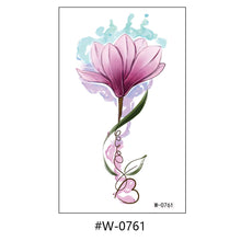 Load image into Gallery viewer, Cartoon Tattoo Stickers Temporary Waterproof Anime Flower Personality Flower Arm Tattoo Stickers Sexy Summer Women Body Stickers
