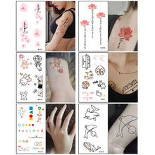 Load image into Gallery viewer, Cartoon Tattoo Stickers Kids Cute Animal Waterproof Tattoo Stickers Temporary Holiday Party Children Kid Tattoo Stickers for Boy
