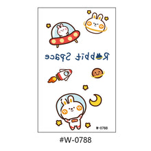 Load image into Gallery viewer, Cartoon Tattoo Stickers Kids Cute Animal Waterproof Tattoo Stickers Temporary Holiday Party Children Kid Tattoo Stickers for Boy
