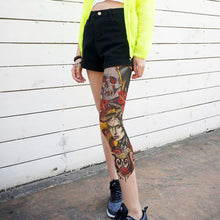 Load image into Gallery viewer, Large Size Beauty Beast Full Arm Tattoo Stickers Flower Arm Environmental Protection Personality Full Arm Flower Arm Tattoo Stickers

